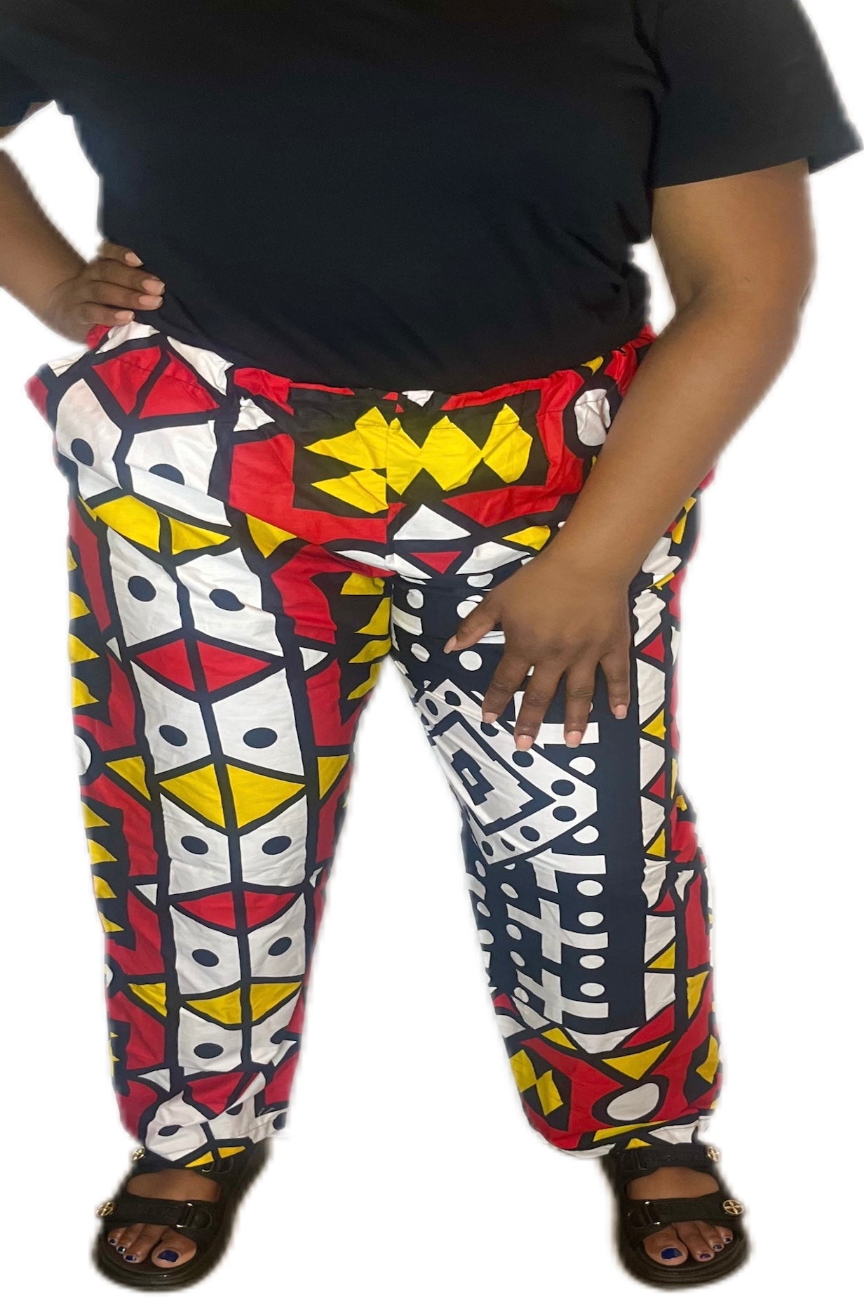 Pantalon en wax Samakaka